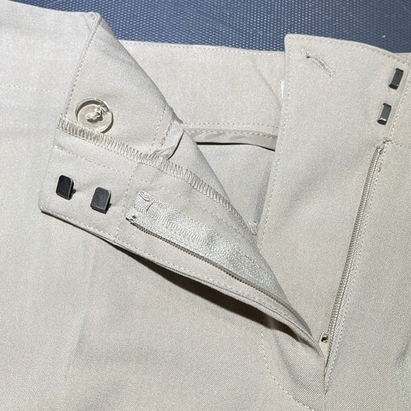 CHICOS Dress Slacks, light khaki color, Size 1(12) - Picture 4 of 8